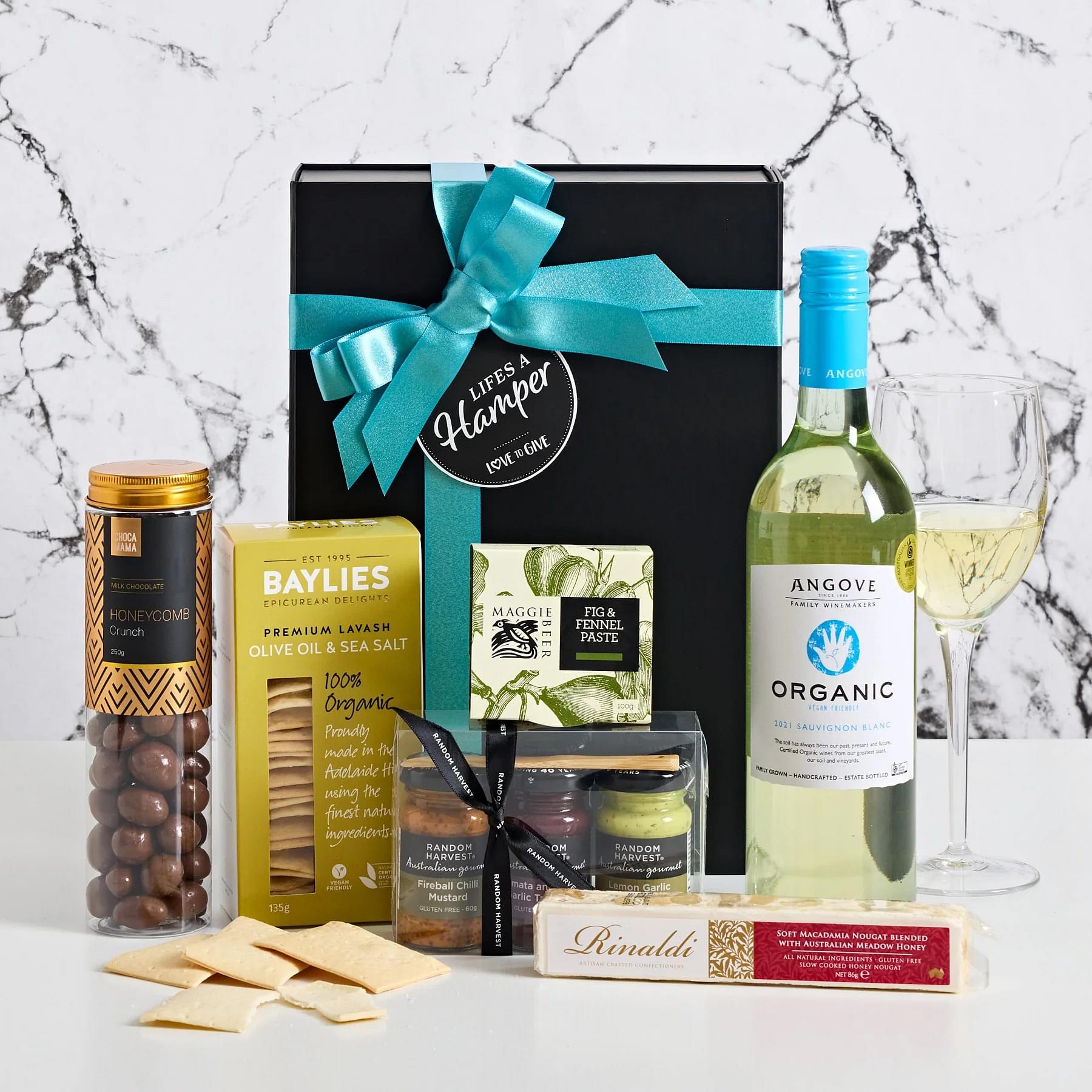 Organic White Wine Hamper