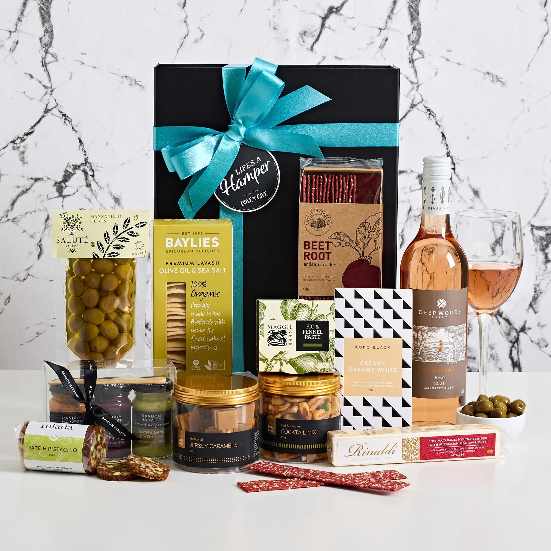 Treats with Rose Hamper