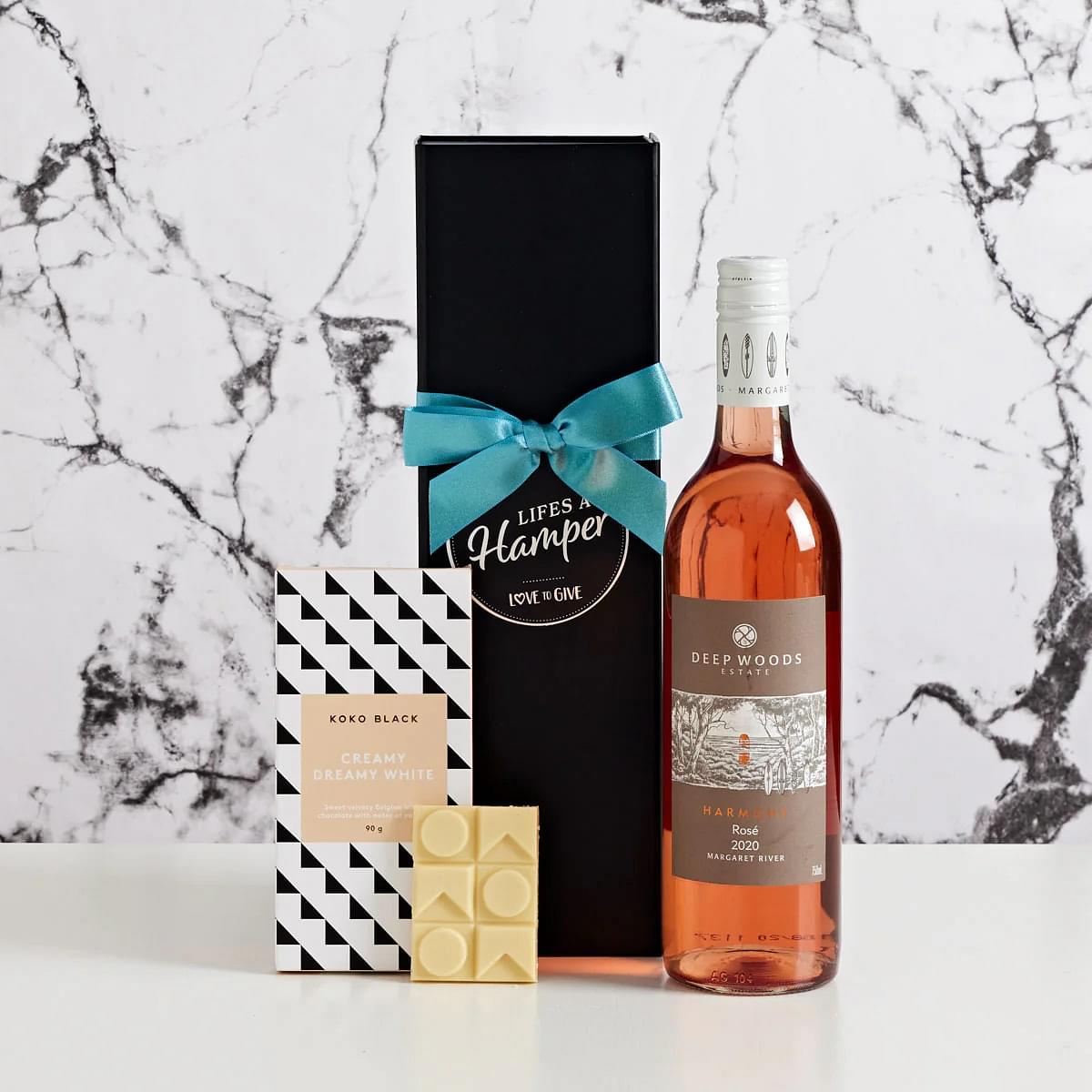 Deep Woods Rose Hamper