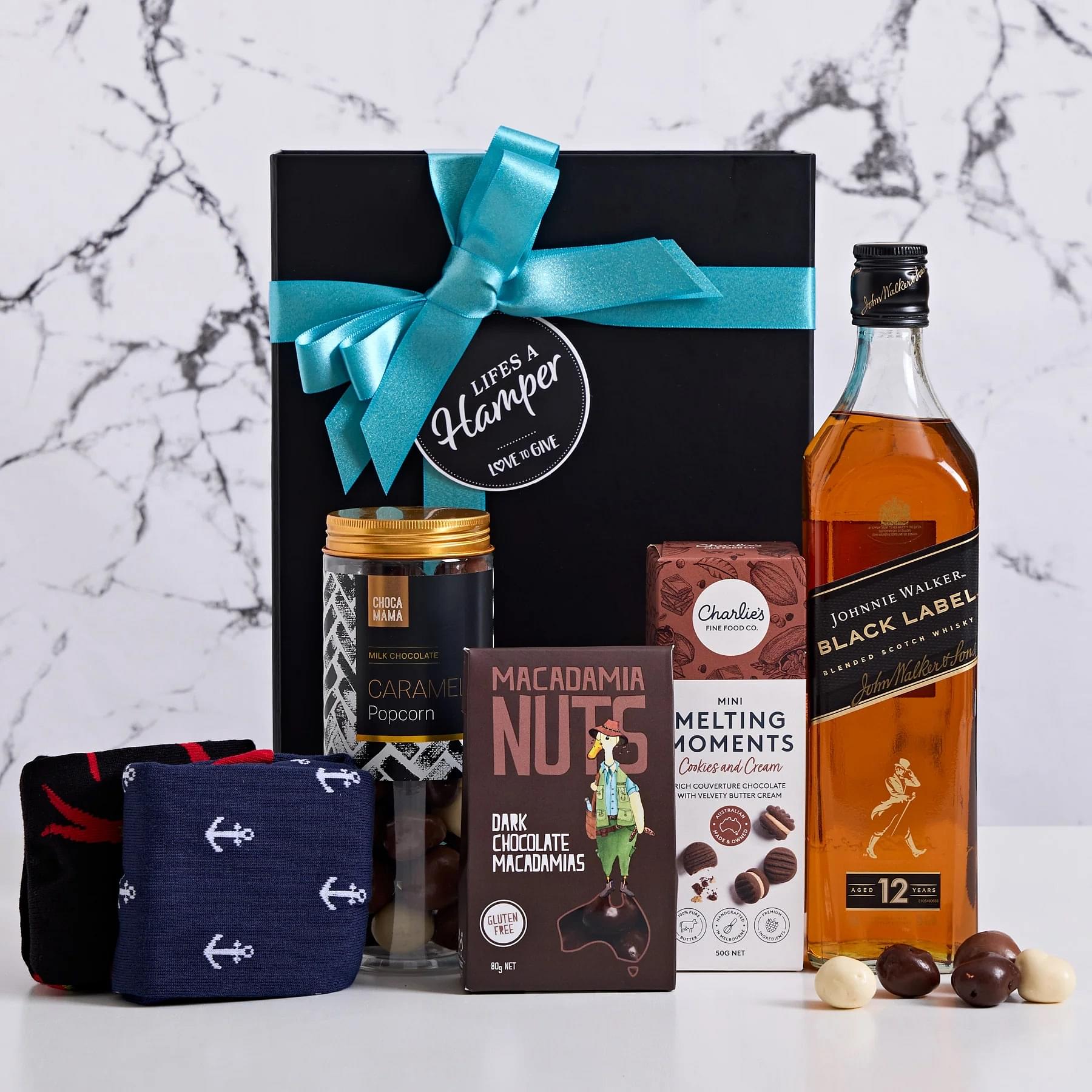 Johnnie Walker Whisky & Socks Hamper