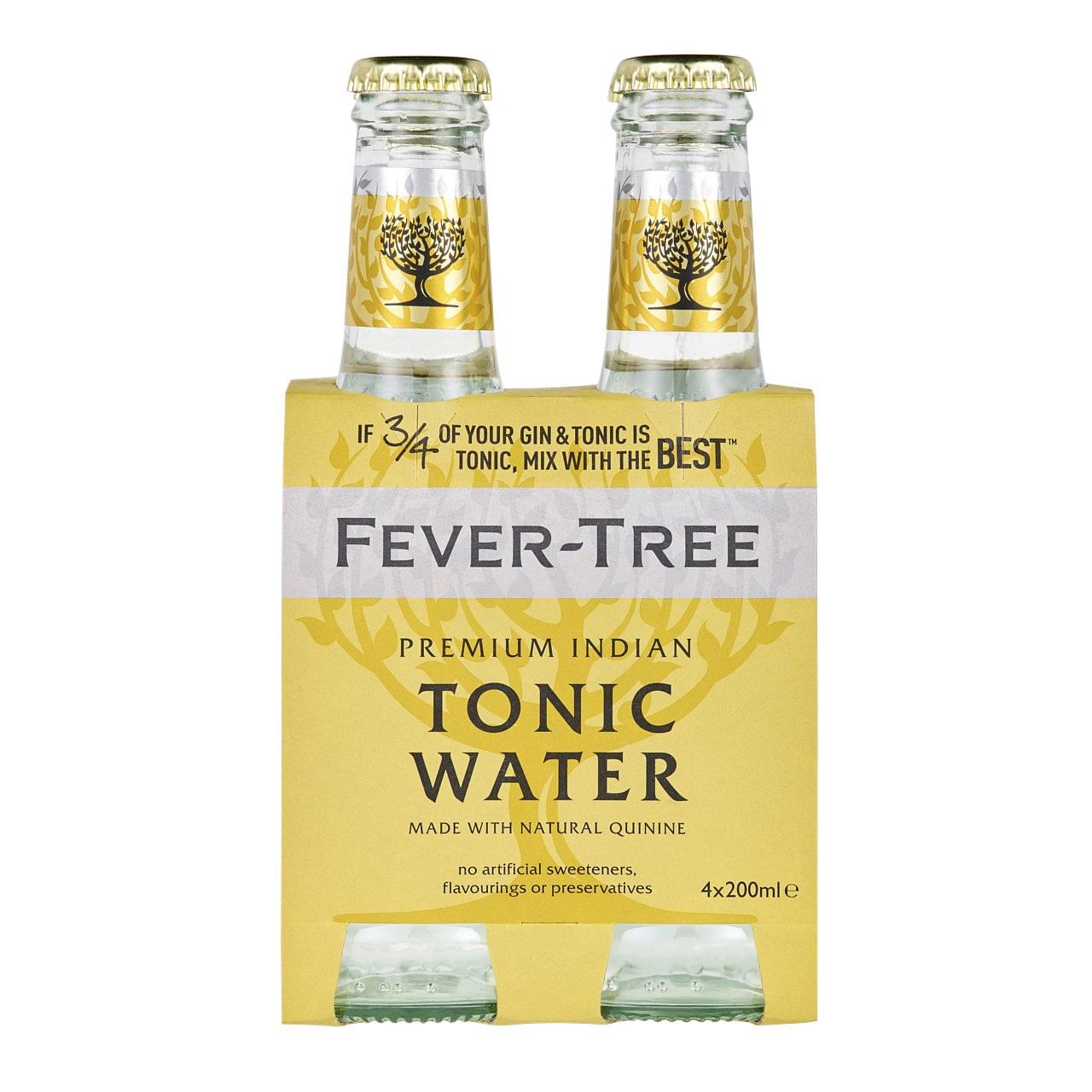 Fever Tree Premium Indian Tonic Water (carton)