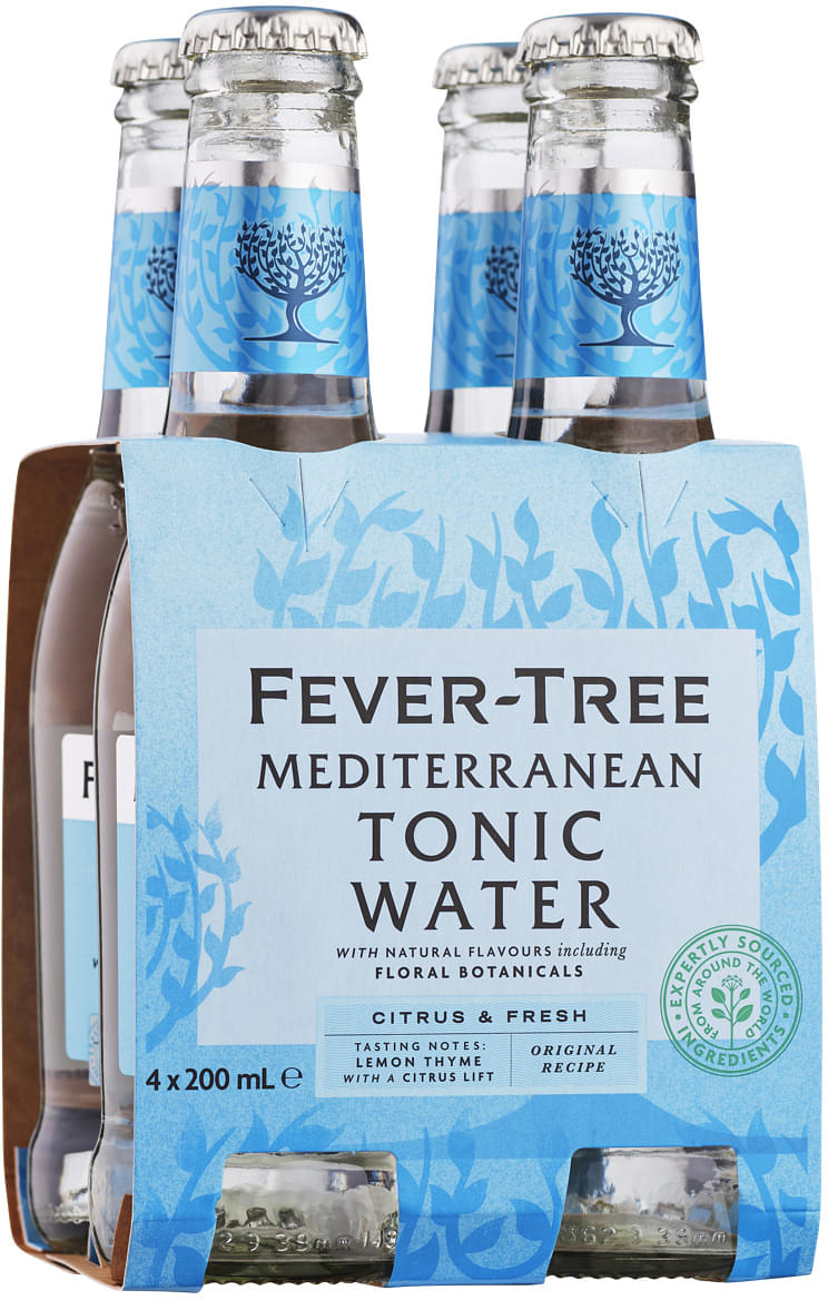 Fever Tree Mediterranean Tonic Water (carton)