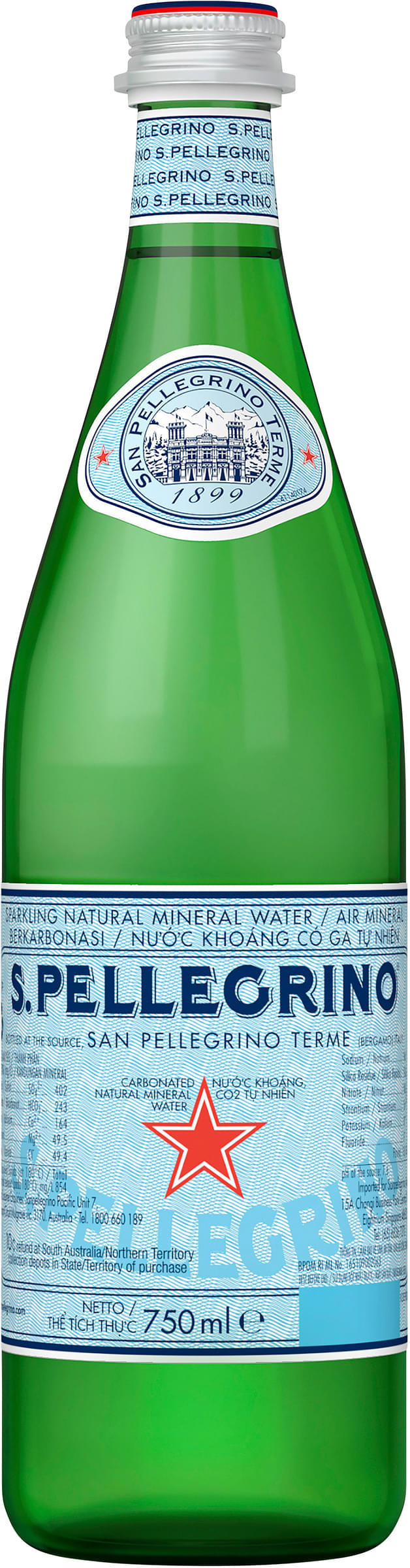 San Pellergrino Sparkling Mineral Water