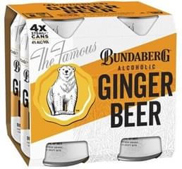 Bundaberg Alcoholic Ginger Beer Can Pack