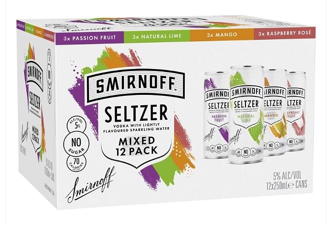 Smirnoff Seltzer Mixed 
