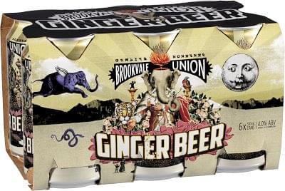 Brookvale Union Ginger Beer Can 