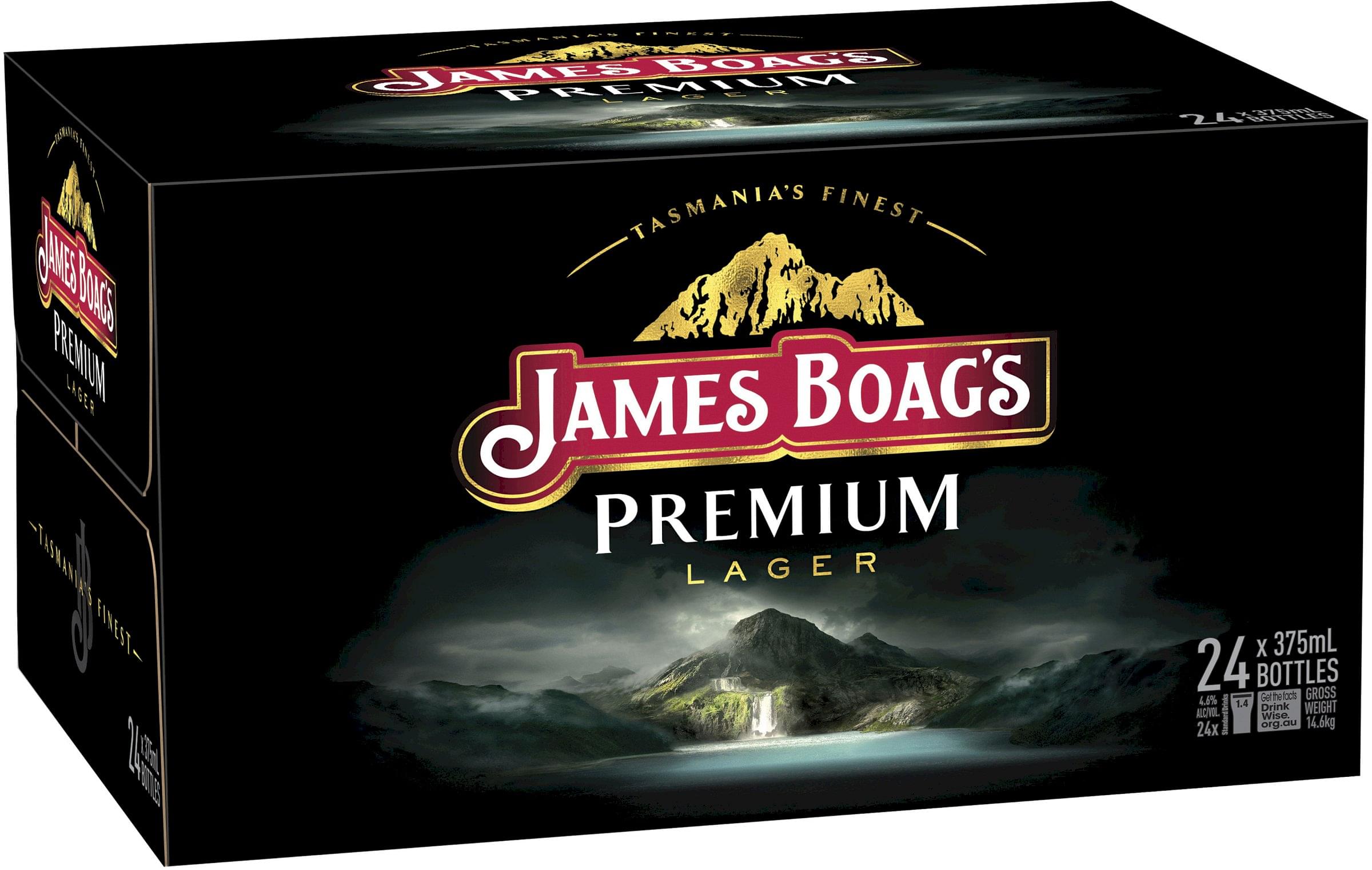 James Boags Premium Bottle