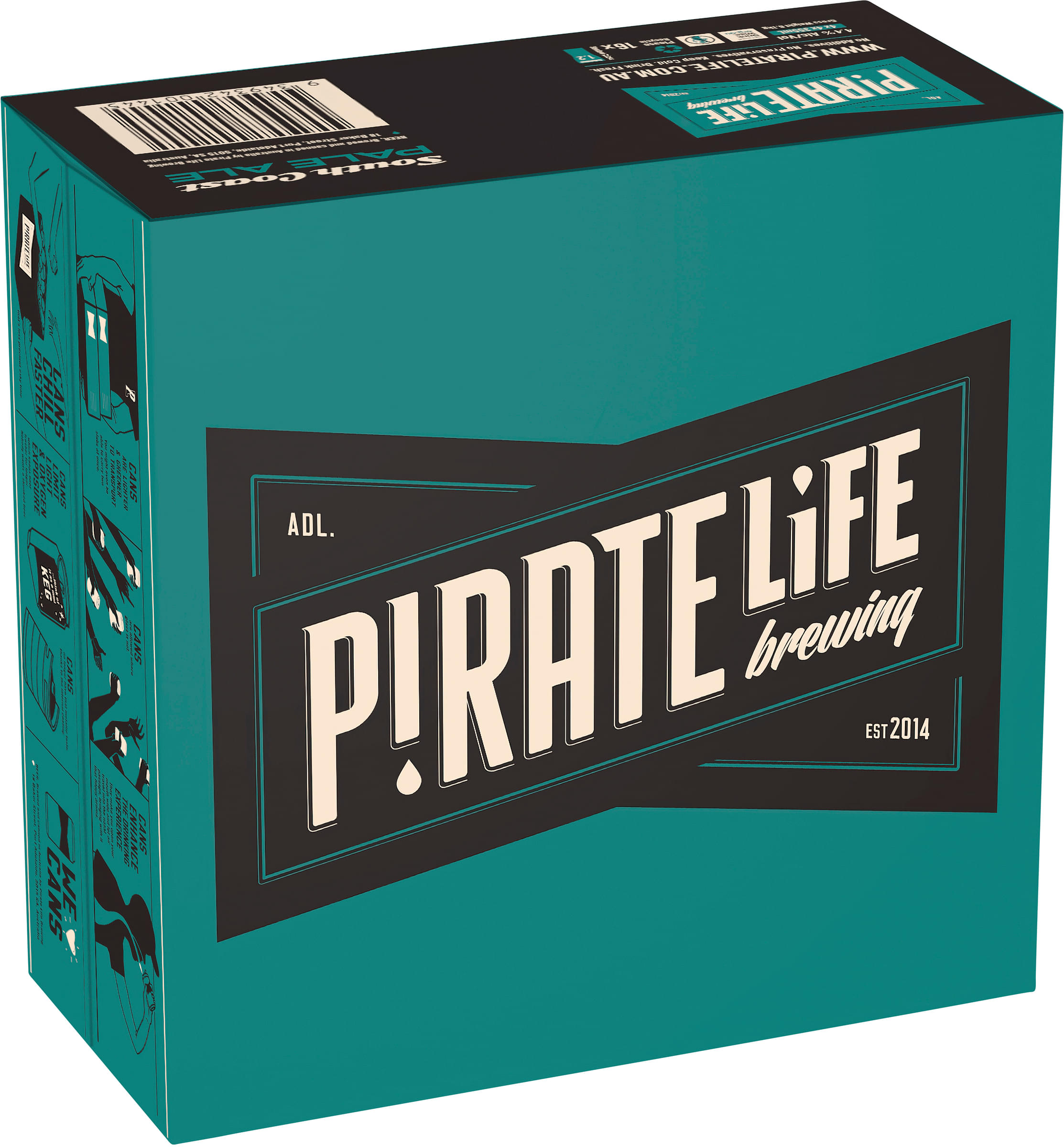Pirate Life Pale Ale 5.4% Can