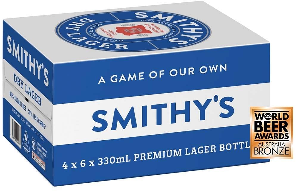 Smithy's Dry Lager Bottle