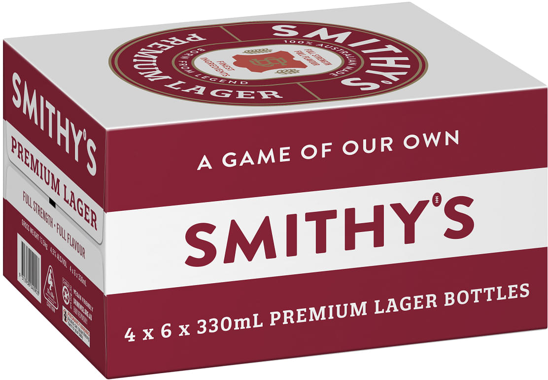 Smithy's Premium Lager Bottle