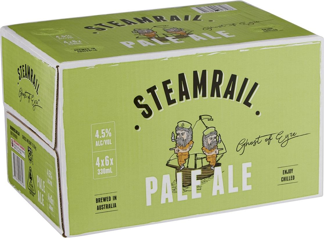 Steamrail Pale Ale Bottle