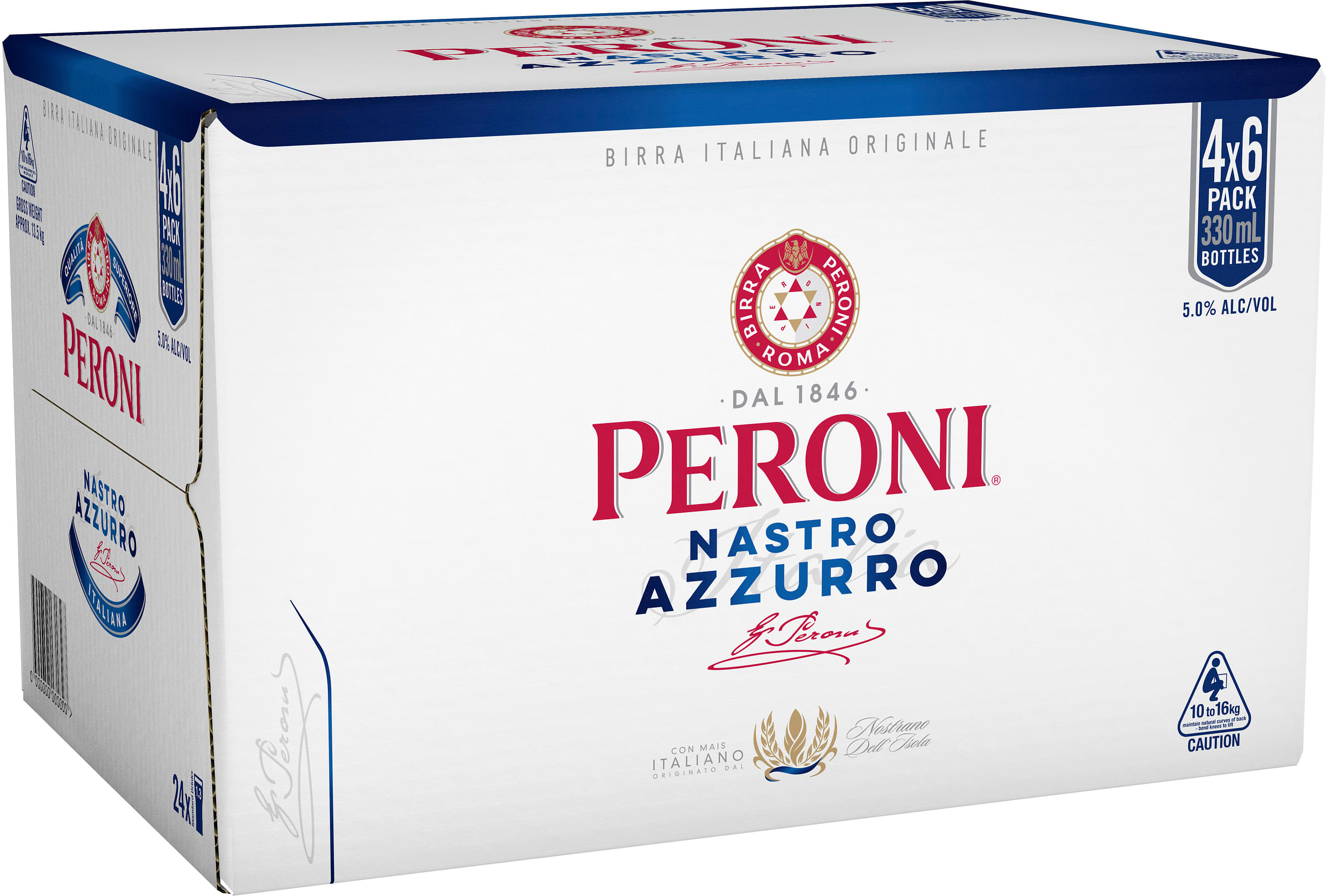 Peroni Nastro Azzurro 5% Bottle