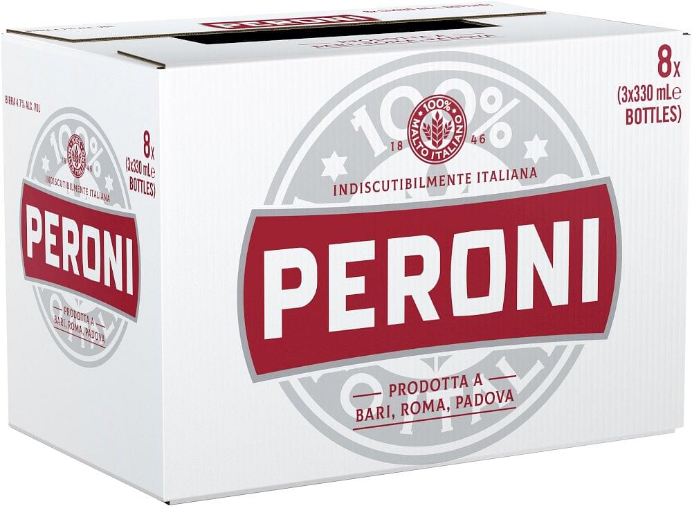 Peroni Red Imported Bottle