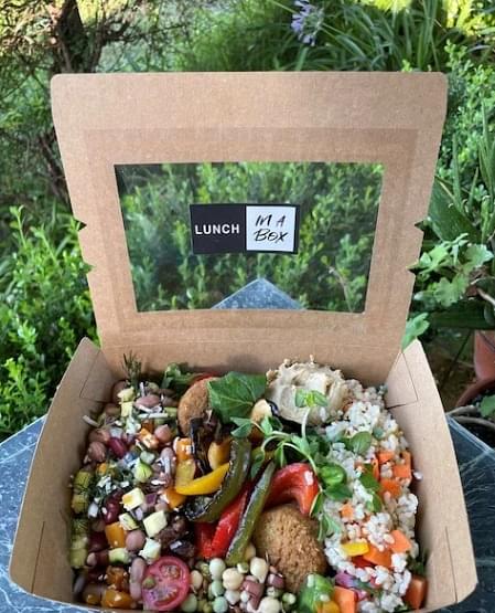 Deluxe Lunch Box - Falafel & Char Grilled Vegetables