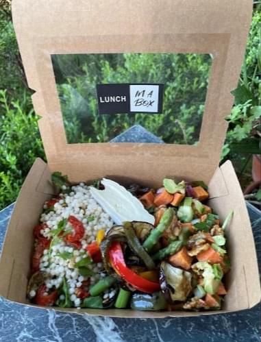 Deluxe Lunch Box - Brie & Char Grilled Vegetables