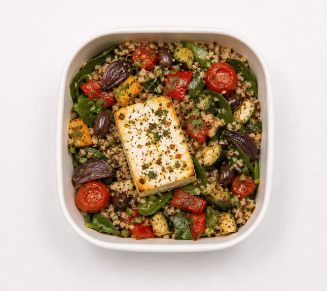 Mediterranean Baked Feta & Grain Hot Box
