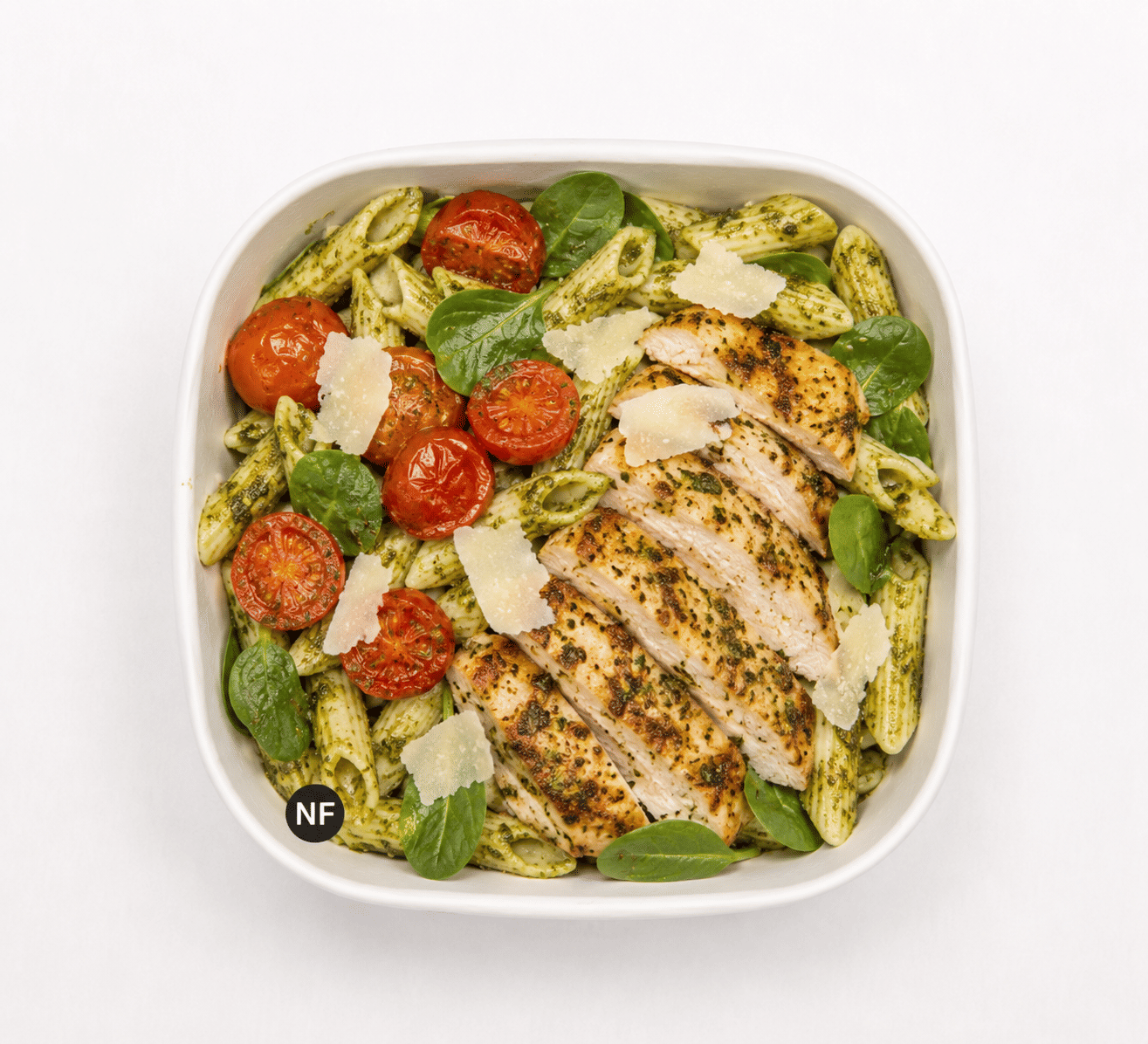 Chicken Pesto Protein Pasta Hot Box