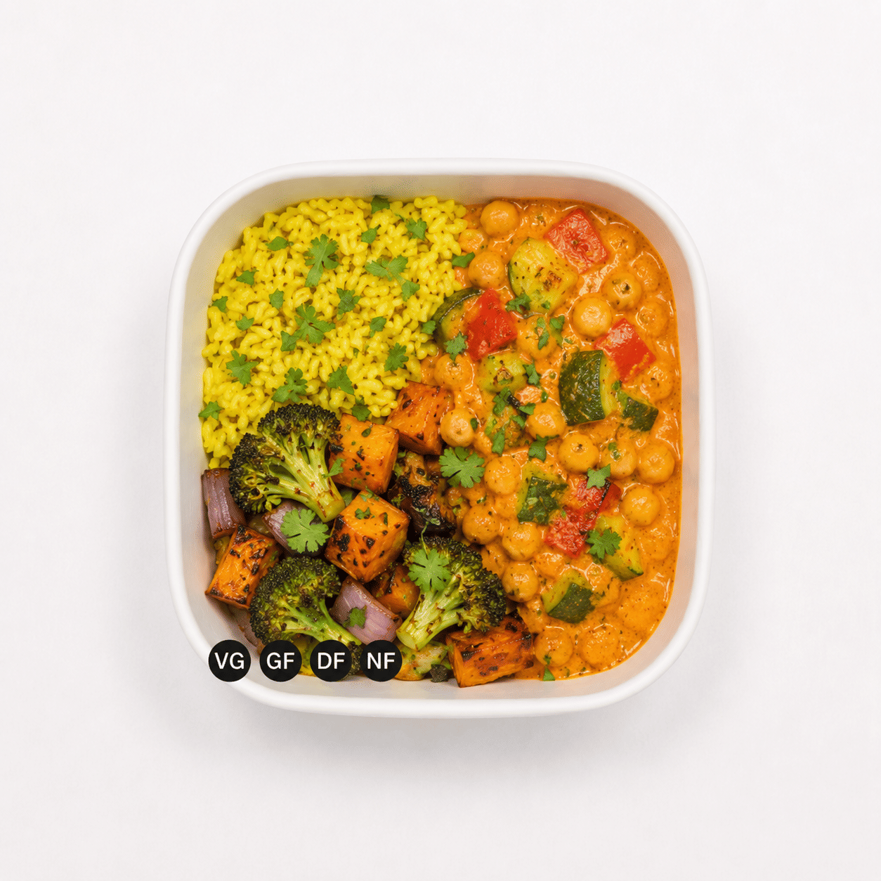 Coconut Chickpea Curry Hot Box