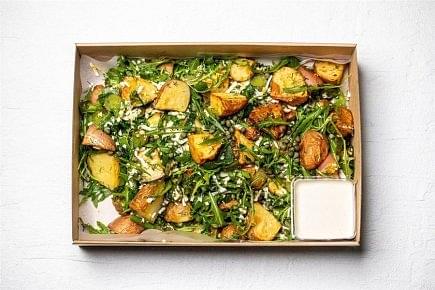 Slow Cooked Ocean Trout - Rustic Potato Salad