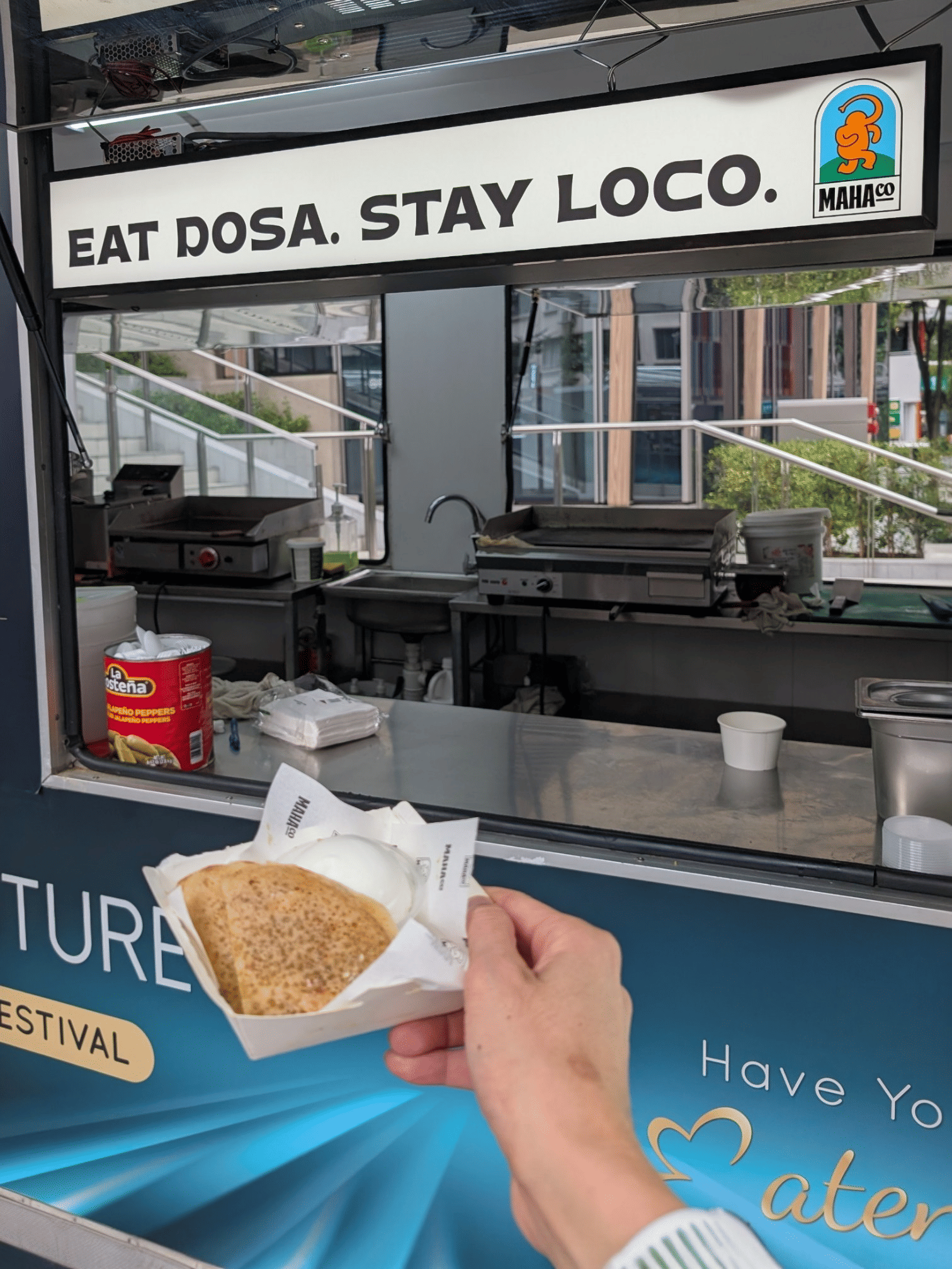 Live Dosa Taco Station - Package 1