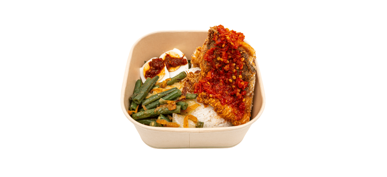 Crispy Barramundi on Rice