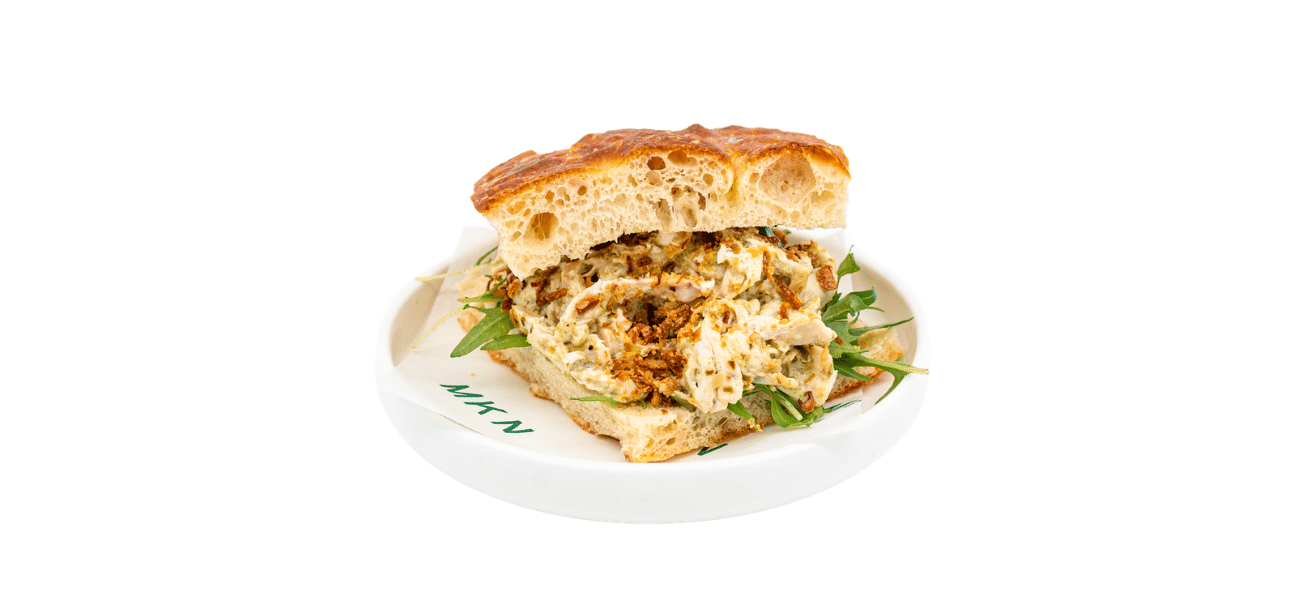 Green Chilli Chicken Sandwich