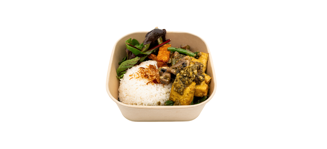 Tofu on Rice
