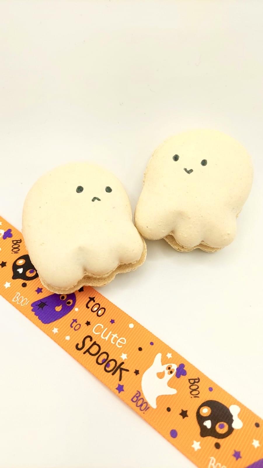 Ghost Macarons