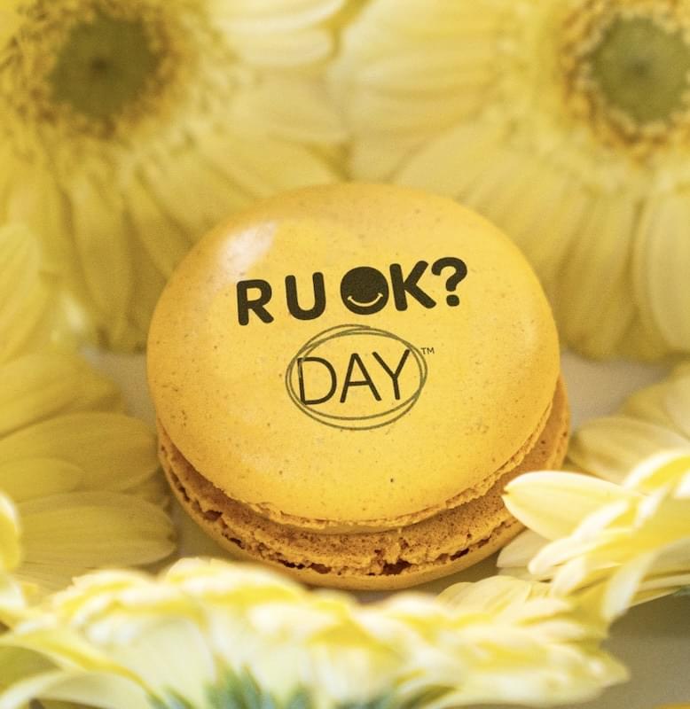 R U OK? Day Macarons