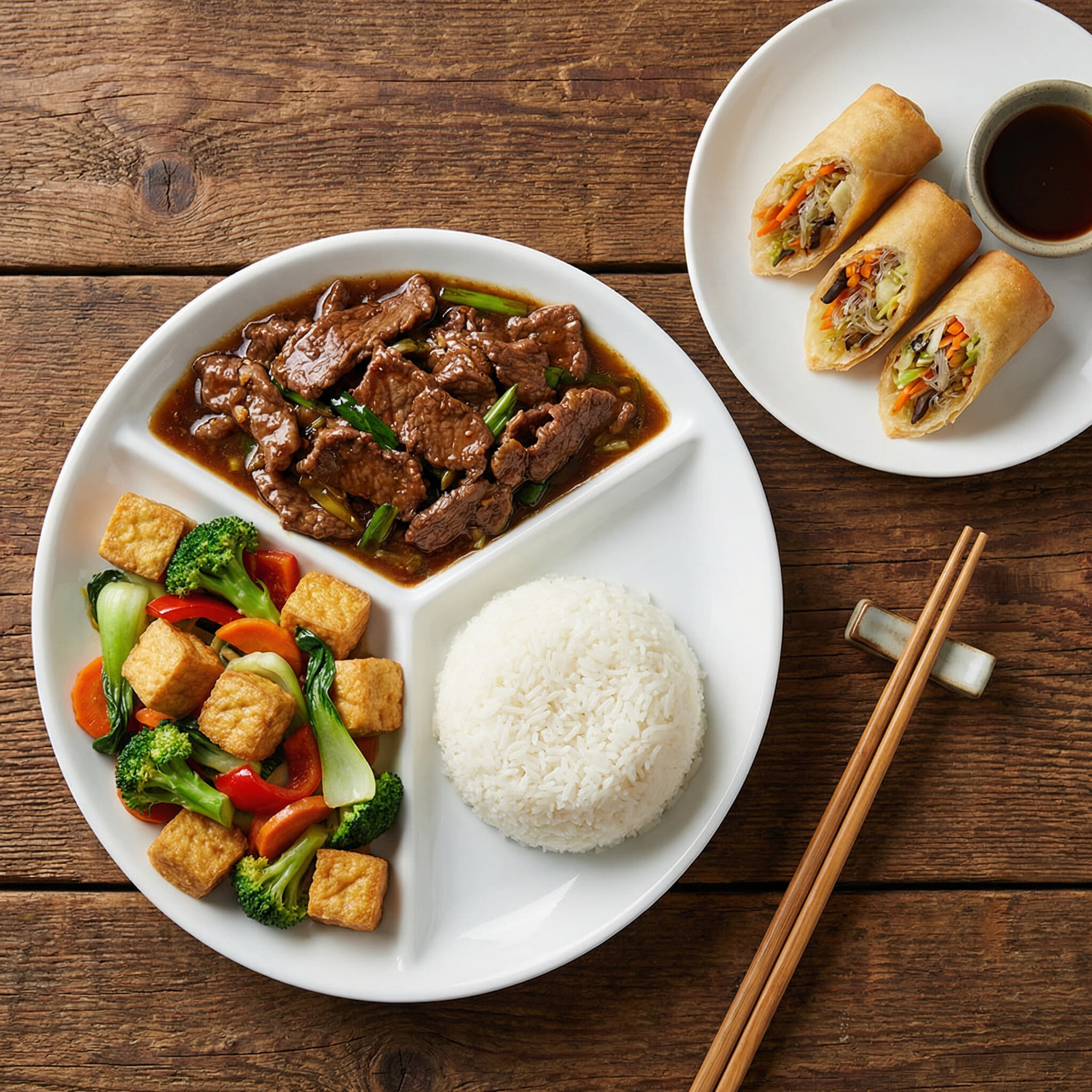 2 Mains + 1 Entree + 1 Side