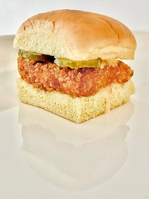Crumbed Chicken Sliders