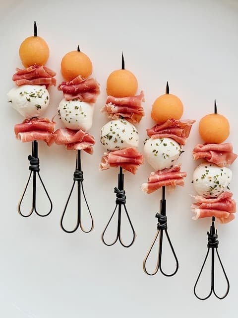 Jamón & Bocconcini Skewers