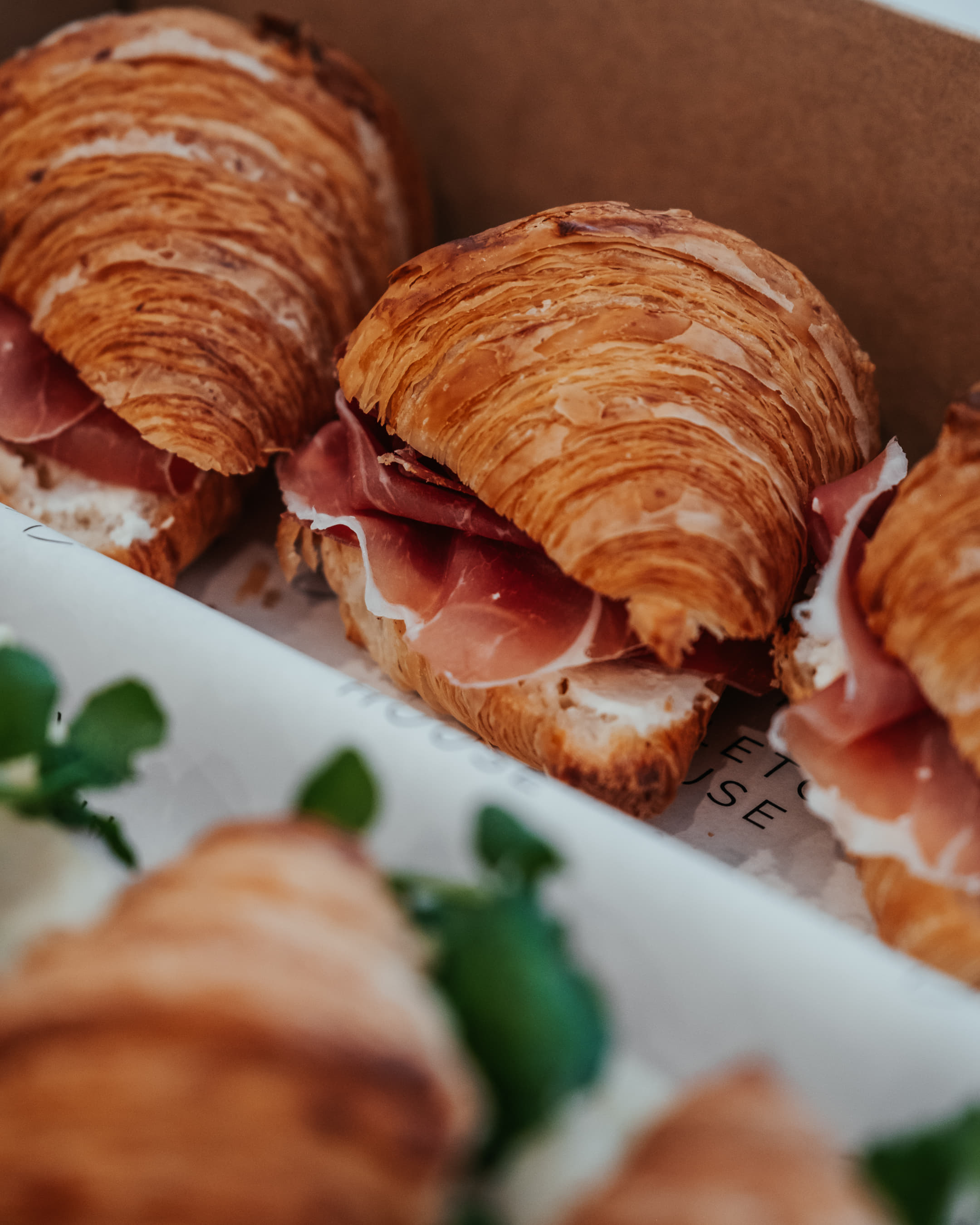 Jamón & Ricotta Croissants