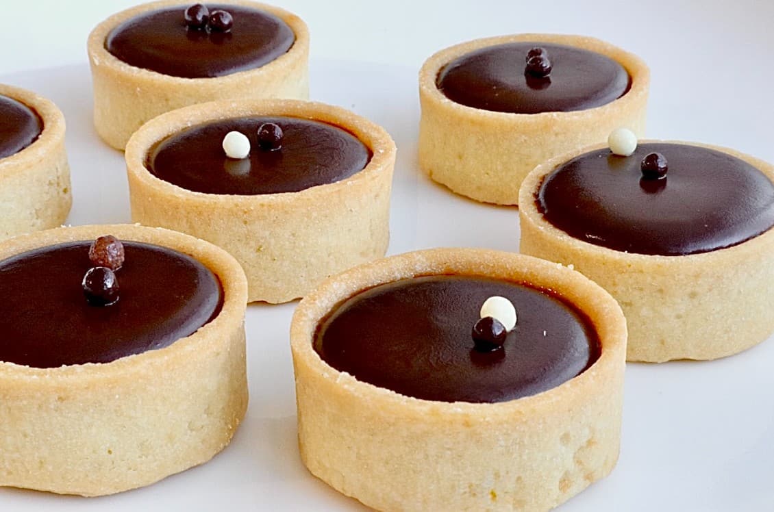 Mini Chocolate & Salted Caramel Tarts