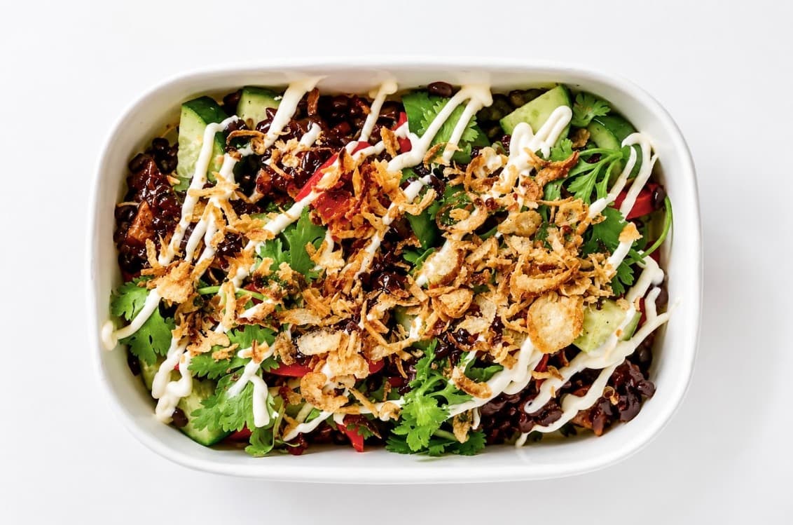 Gochujang Eggplant & Black Rice