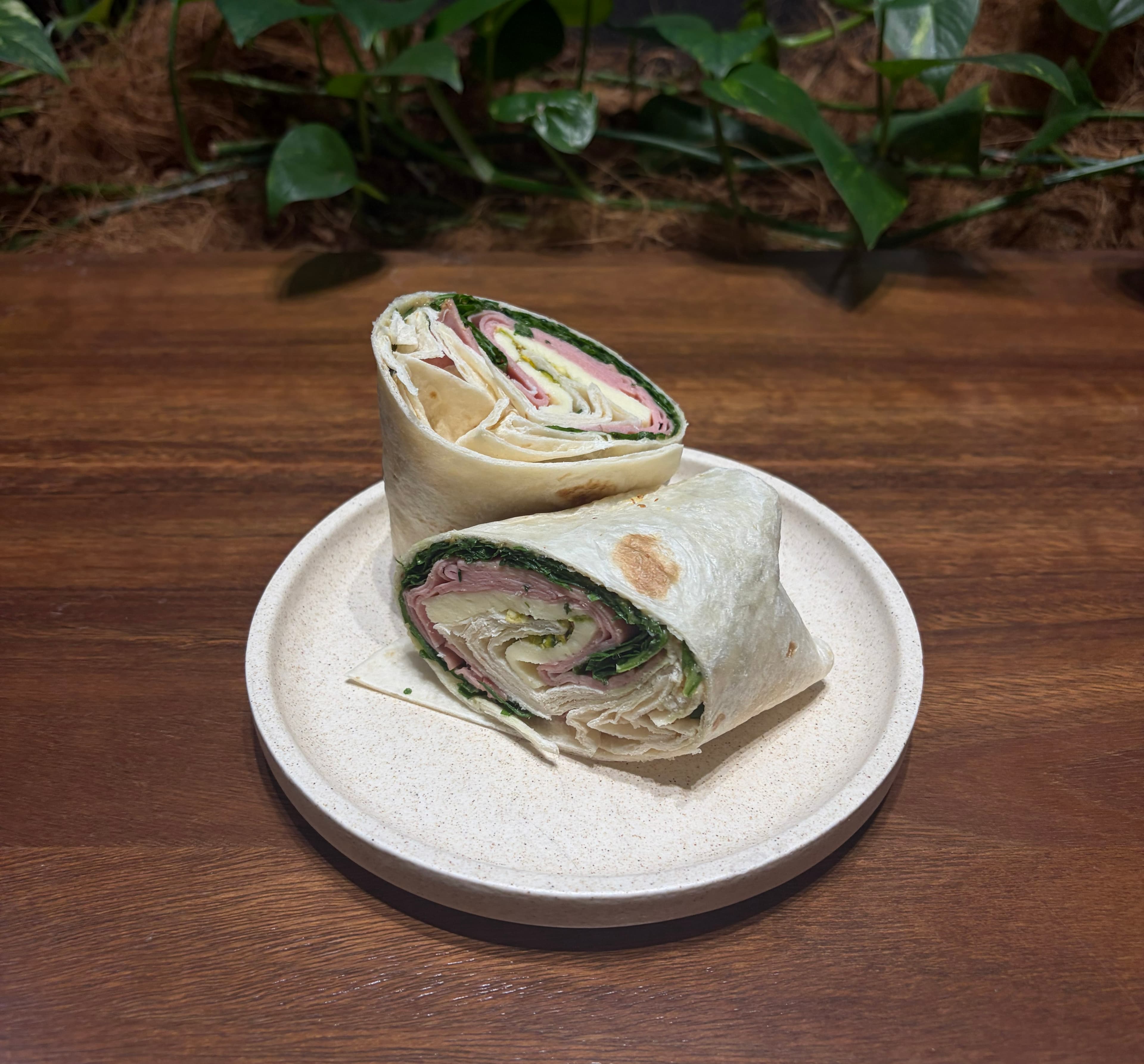 Mortadella & Pistachio Wrap