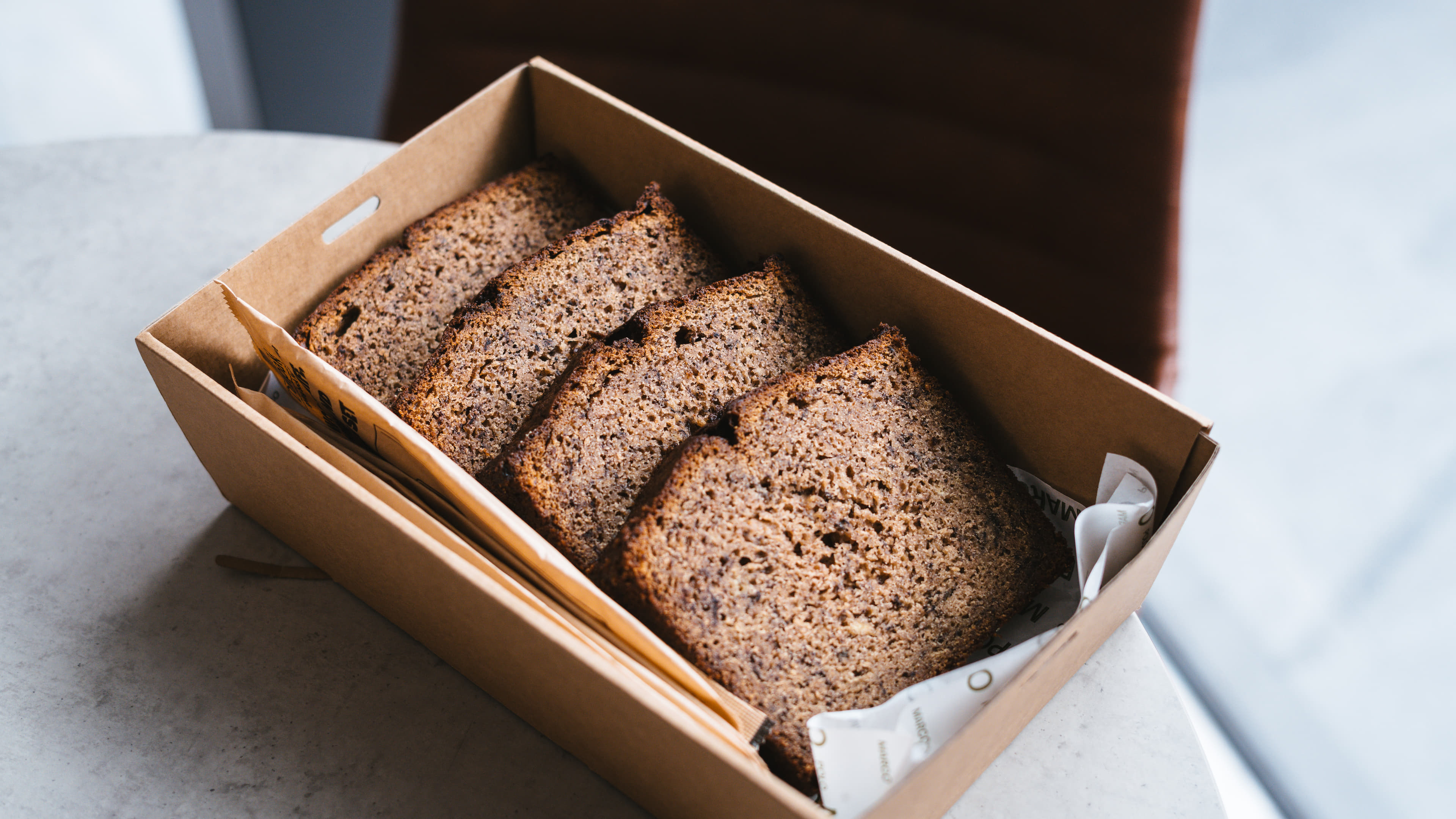 Banana Bread w/ Espresso Butter