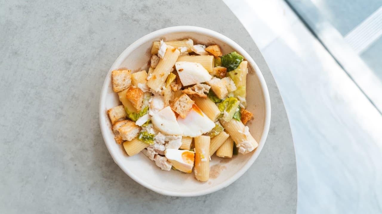 Chicken Caesar Pasta Salad 