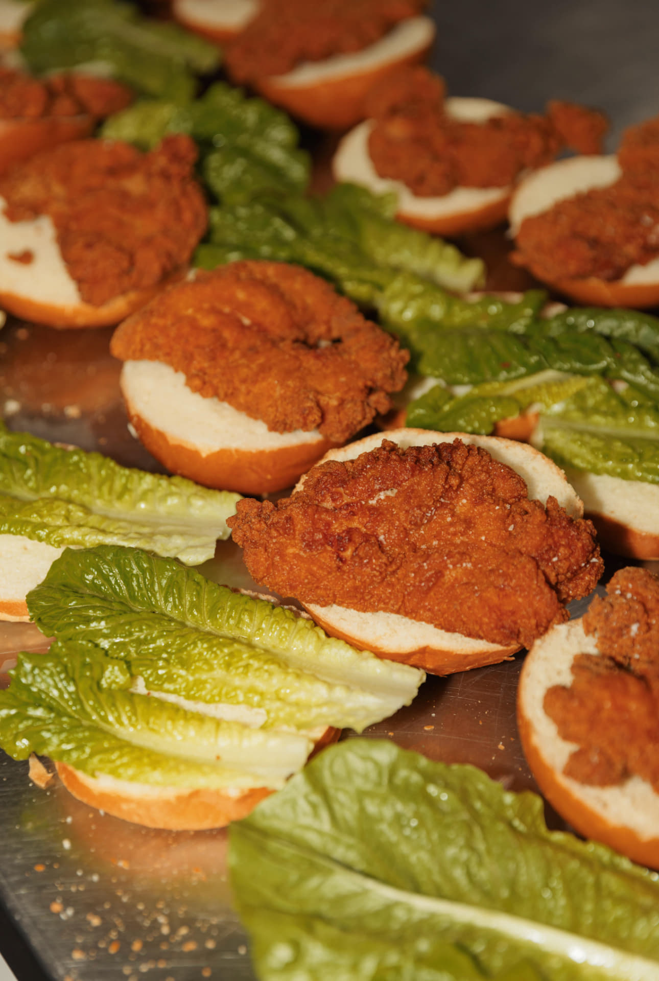 Fried Chicken Sliders