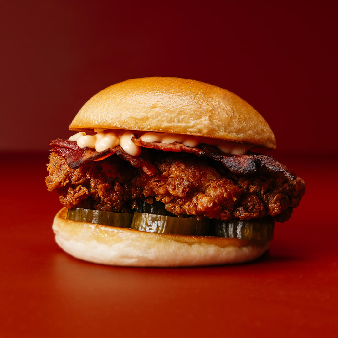 Spicy Fried Chicken Burger