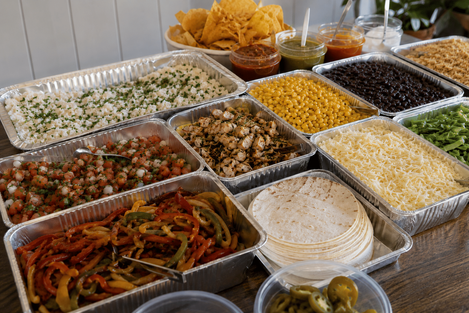 Build Your Own Burrito Station (30 to 60 Pax)