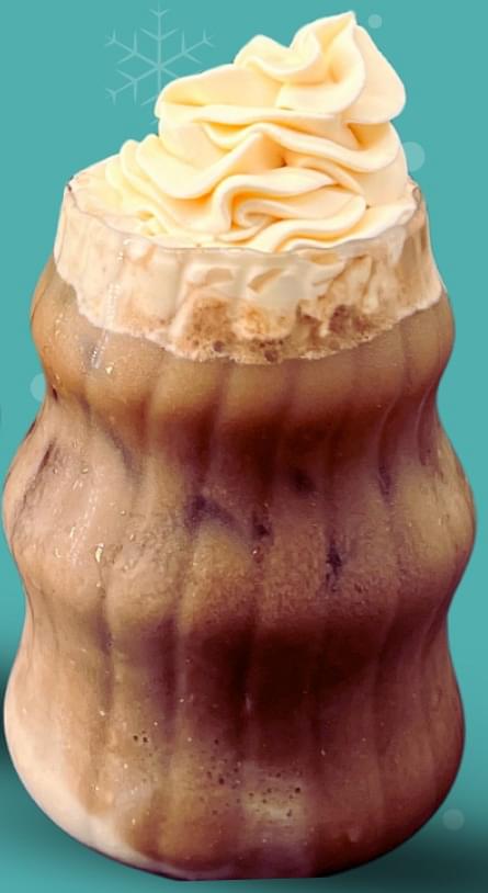 Hojicha with Horlicks Cream