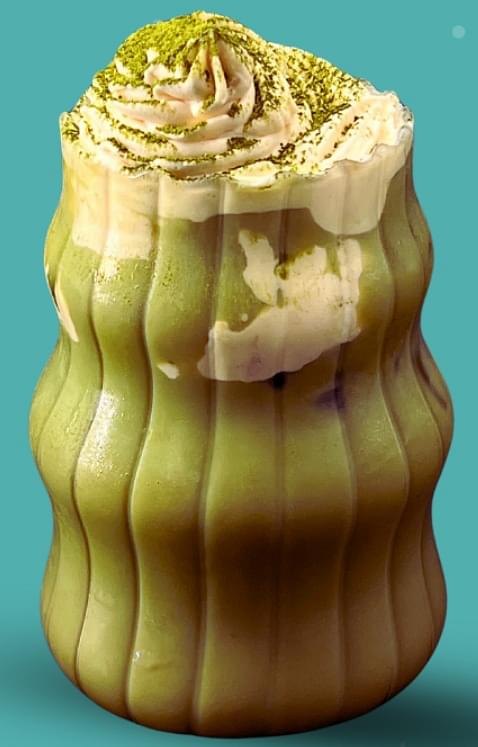 Matcha with Banana Cream