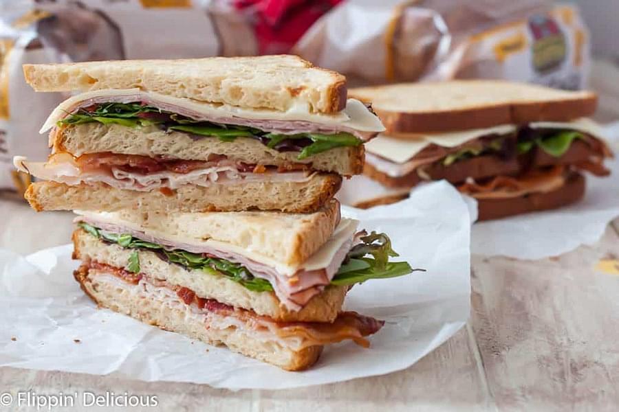 Gourmet Point Filled Sandwiches (GF)