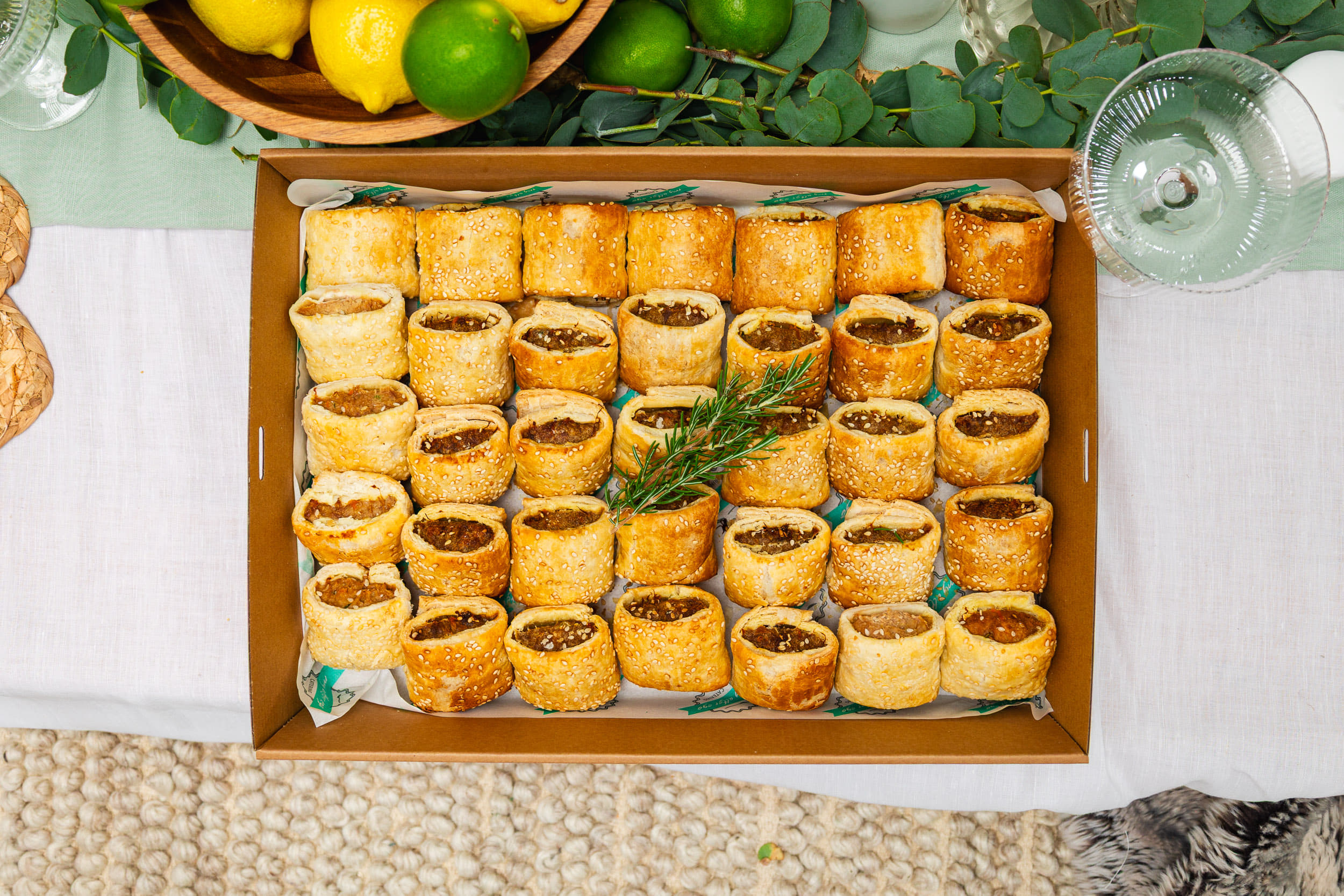 Petite Beef Sausage Rolls