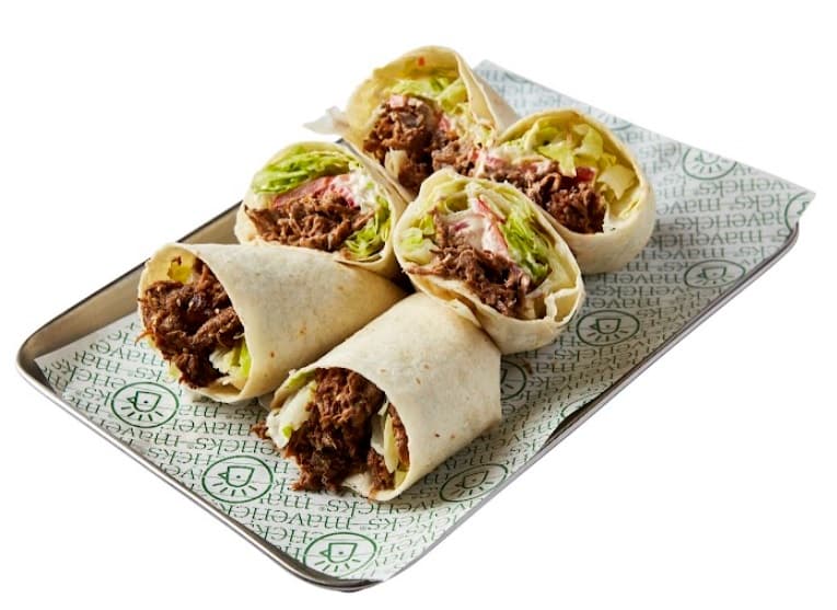 Mini Vegetarian Wrap Box