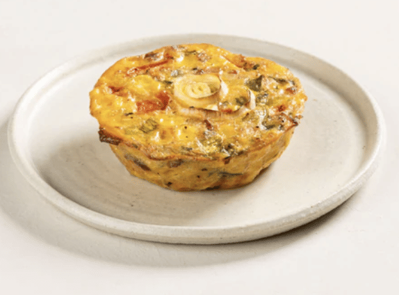 Cocktail Bacon, Corn & Leek Frittata