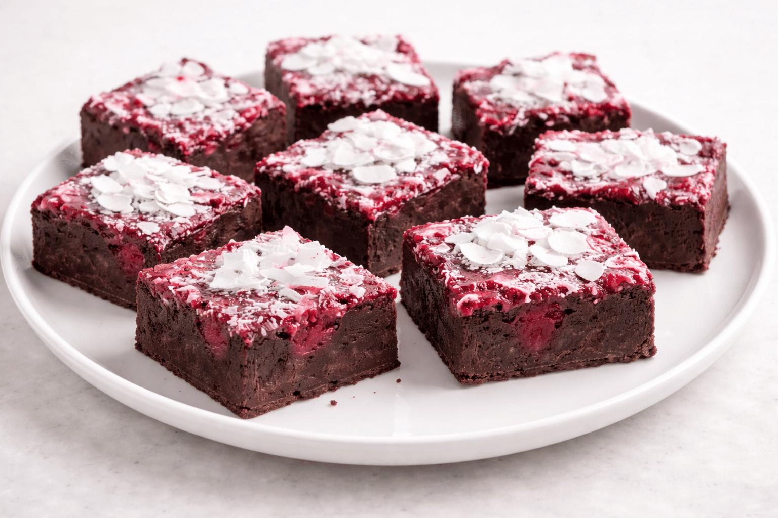 Raspberry Brownie