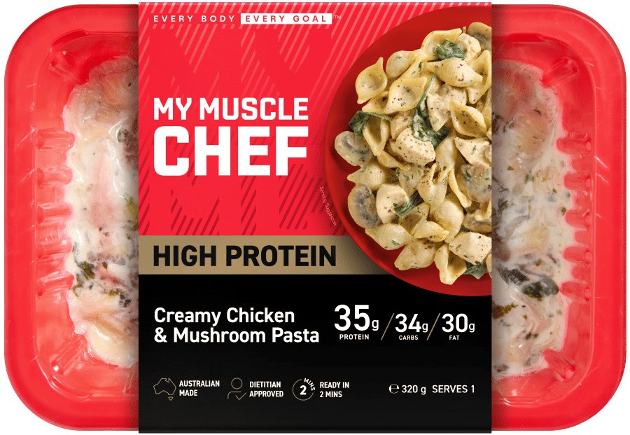 Creamy Chicken & Mushroom Pasta
