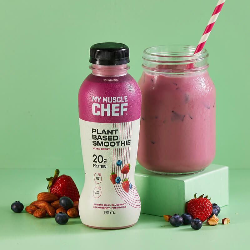 Plant-Based Smoothie: Mixed Berry